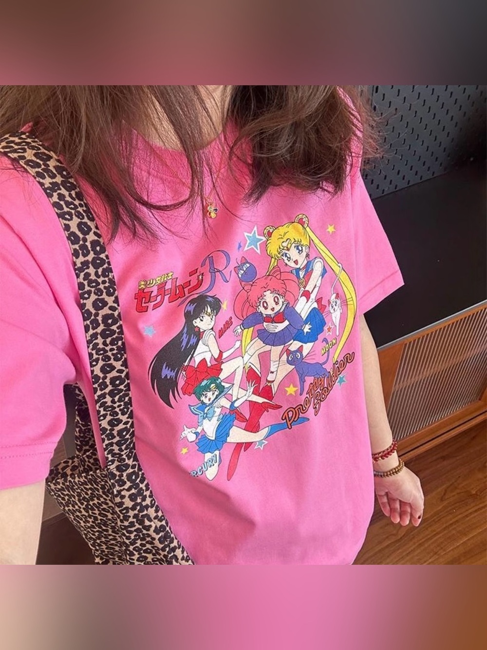 Boutique Pink Sailor Moon Graphic Women’s T-Shirt